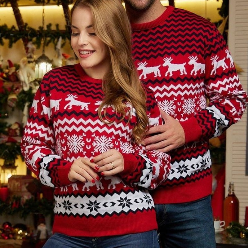 Pull de Noel Couple Identique - Main Image