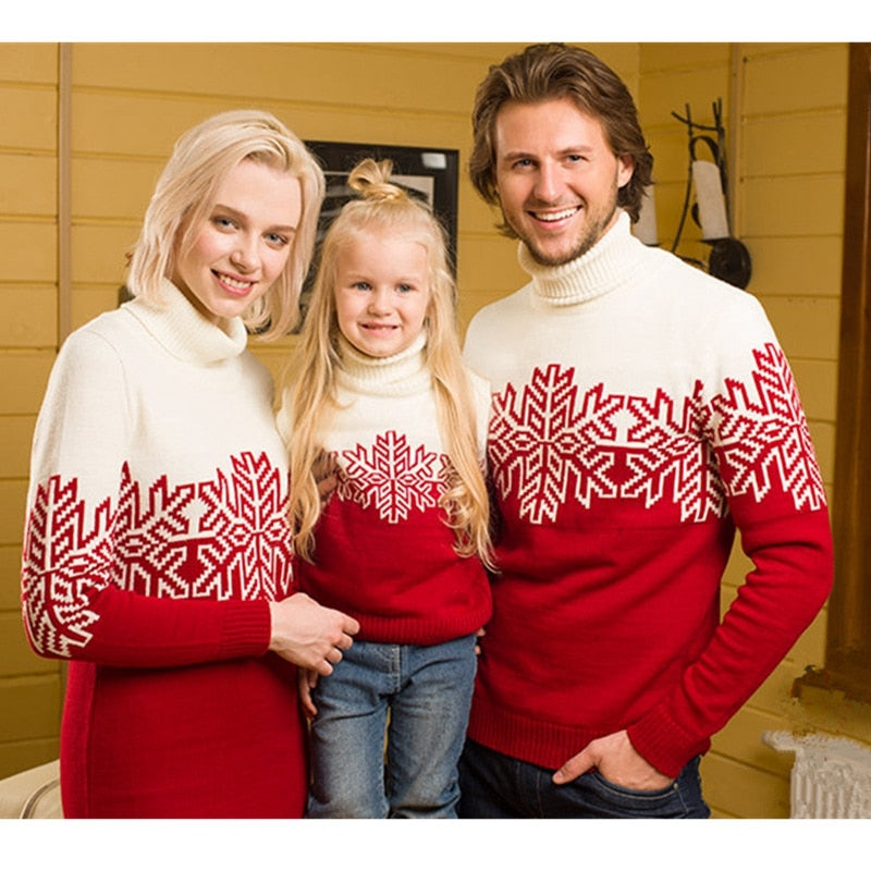 Garçon Ensemble Pull Noel Famille Pull De Noël Pour Famille Rouge