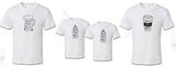 Tee Shirt Famille Assorti Blanc - Need Beer T Shirt Assorti Mon Mini Moi 