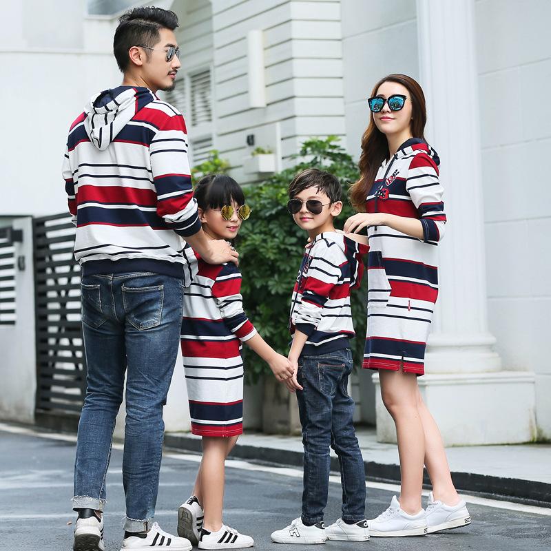 Famille Vetement Assorti Bebe Maman Vêtement Mère Fille Papa