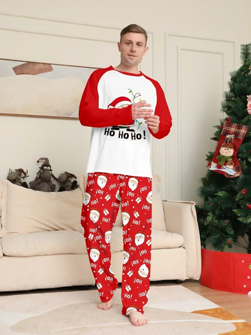 Pyjama de Noel Assortis Famille Ho Ho Ho