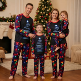Pyjama Noel Famille Sapin lumineux