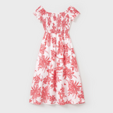 Meme Robe Mere Fille Fleuri