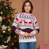 Pull Noel Couple Assorti