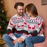 Pull Noel Couple Assorti