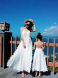 Robe Blanche Mere Fille