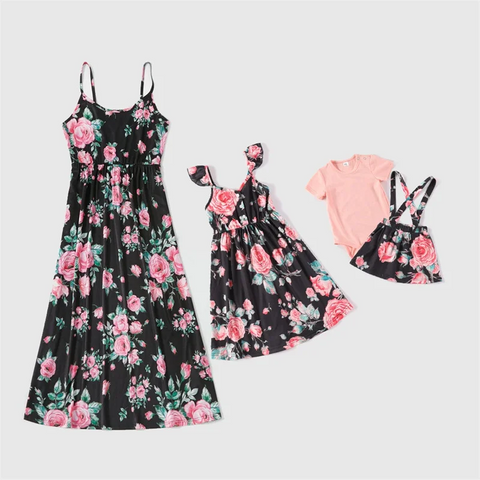 Robe Fleurie Fille Et Maman