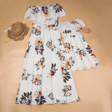 Robe Longue Mere Fille Identiques