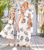 Robe Longue Mere Fille Identiques