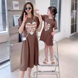 Robe Mere Fille Estivale