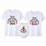 T-shirt famille Noel