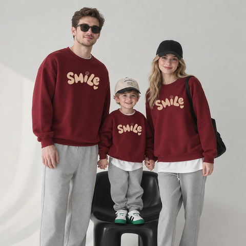 Pull Assorti Famille Smile