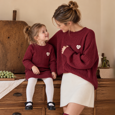 Pull Assorti Maman Enfant