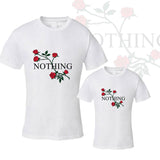 Tee shirt blanc à motifs fleuris NIKKI - Mon Mini Moi
