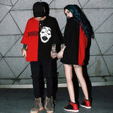 Tee shirt couple Rouge et noir - Mon Mini Moi