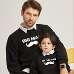 Pull Famille Assorti Big Moustache