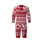 Pyjama de Noel Famille Kitch Rouge