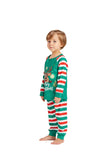 Pyjama Noel Famille à Rayures