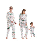 Pyjama Noel Famille Identique Dessin Animé