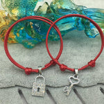 Bracelet Fil Rouge Couple Bracelet Couple Mon Mini Moi 16-25 cm 
