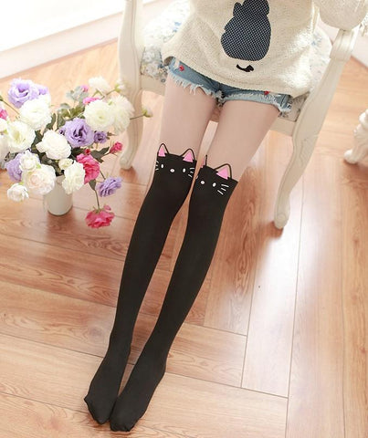 Collants Chat noir adulte - Mon Mini Moi Collants warm wind beautiful sunshine Farkashazy Reka Store 
