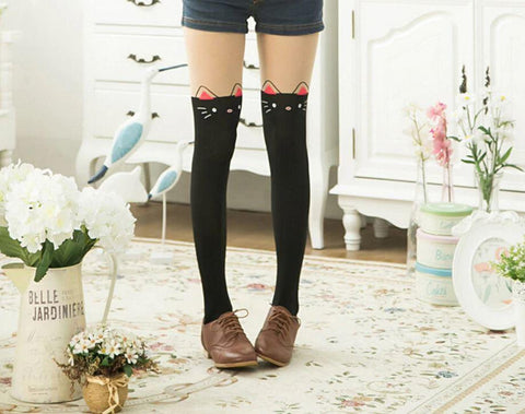 Collants Chat Noir enfant - Mon Mini Moi Collants et bas Cute Kids Zone 