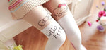 Collants Hello Kitty Blanc adulte - Mon Mini Moi Collants warm wind beautiful sunshine Farkashazy Reka Store 