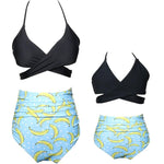 Maillot De Bain Mere Fille 2 Pieces Banana Maillot de Bain Mere Fille Mon Mini Moi 