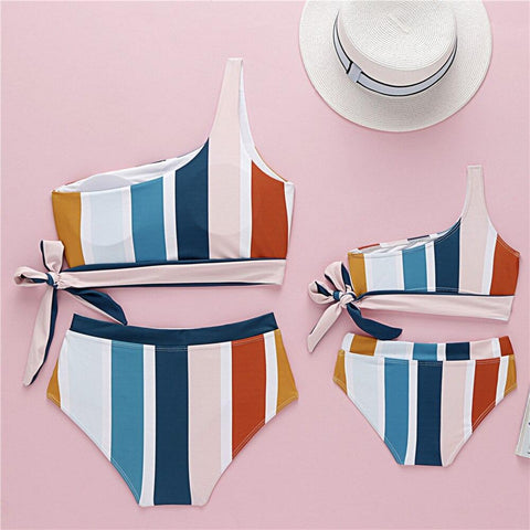 Maillot De Bain Mere Fille 2 Pieces Moderne Maillot de Bain Mere Fille Mon Mini Moi 