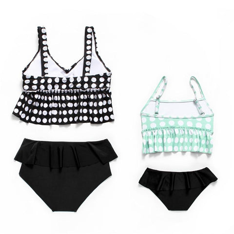 Maillot De Bain Mere Fille 2 Pieces Style Vintage Maillot de Bain Mere Fille Mon Mini Moi 