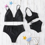 Maillot De Bain Mere Fille Noir 2 Pieces Maillot de Bain Mere Fille Mon Mini Moi 