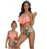 Maillot De Bain Mere Fille Rose Maillot de Bain Mere Fille Mon Mini Moi 