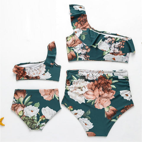 Maillot De Bain Mere Fille Une Manche Maillot de Bain Mere Fille Mon Mini Moi 