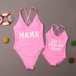 Maillot De Bain Mere Fille Une Piece Rose Maillot de Bain Mere Fille Mon Mini Moi 