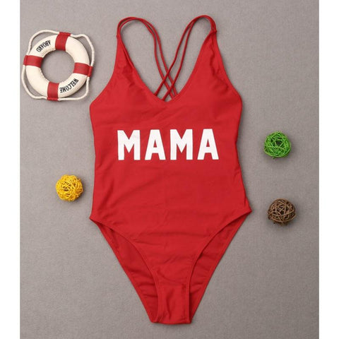 Maillot De Bain Mere Fille Une Piece Rouge Maillot de Bain Mere Fille Mon Mini Moi 