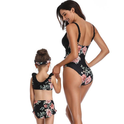 Maillot de bain une piece VANUATU - Mon Mini Moi Dad mom and my surprise Store 