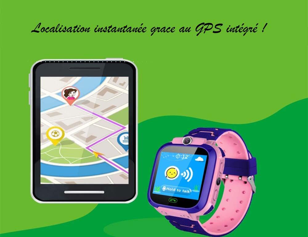 Montre connectée enfant avec GPS et camera - Mon Mini Moi