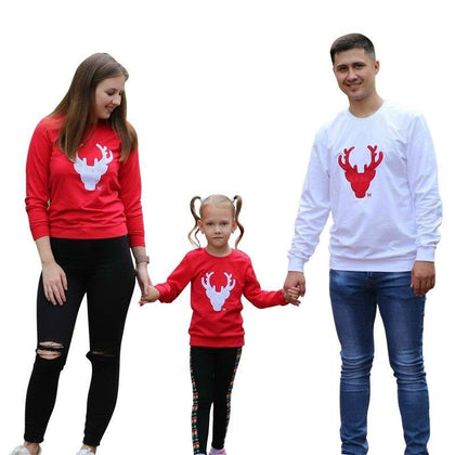 Pull De Noel Pour Famille Pulls et Tops Assortis Mon Mini Moi 