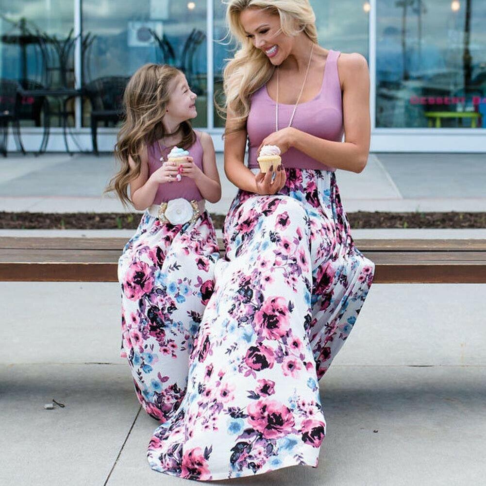 Mariage Tenue Maman Et Fille Robe Bohème Tenue Maman Fille Robe