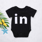 T-Shirt Assortis Enfants - BABY TWIN T Shirt Assorti Mon Mini Moi "IN" 3M 
