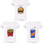 T shirt assortis pour 3 copines T Shirt Assorti Mon Mini Moi 