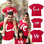 T Shirt Famille Assorti Love T Shirt Assorti Mon Mini Moi 