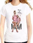 T Shirt Mere Fille Identiques T Shirt Assorti Mon Mini Moi Maman S 