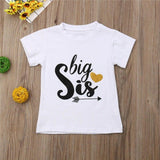Tee Shirt Famille Assorti - Big & Lil Sis T Shirt Assorti Mon Mini Moi 
