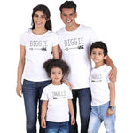 Tee Shirt Famille Assorti Blanc - Biggie T Shirt Assorti Mon Mini Moi Papa M 