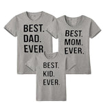 Tee Shirt Famille - Best Family Ever T Shirt Assorti Mon Mini Moi 