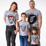 Tee Shirt Famille - Lion T Shirt Assorti Mon Mini Moi 